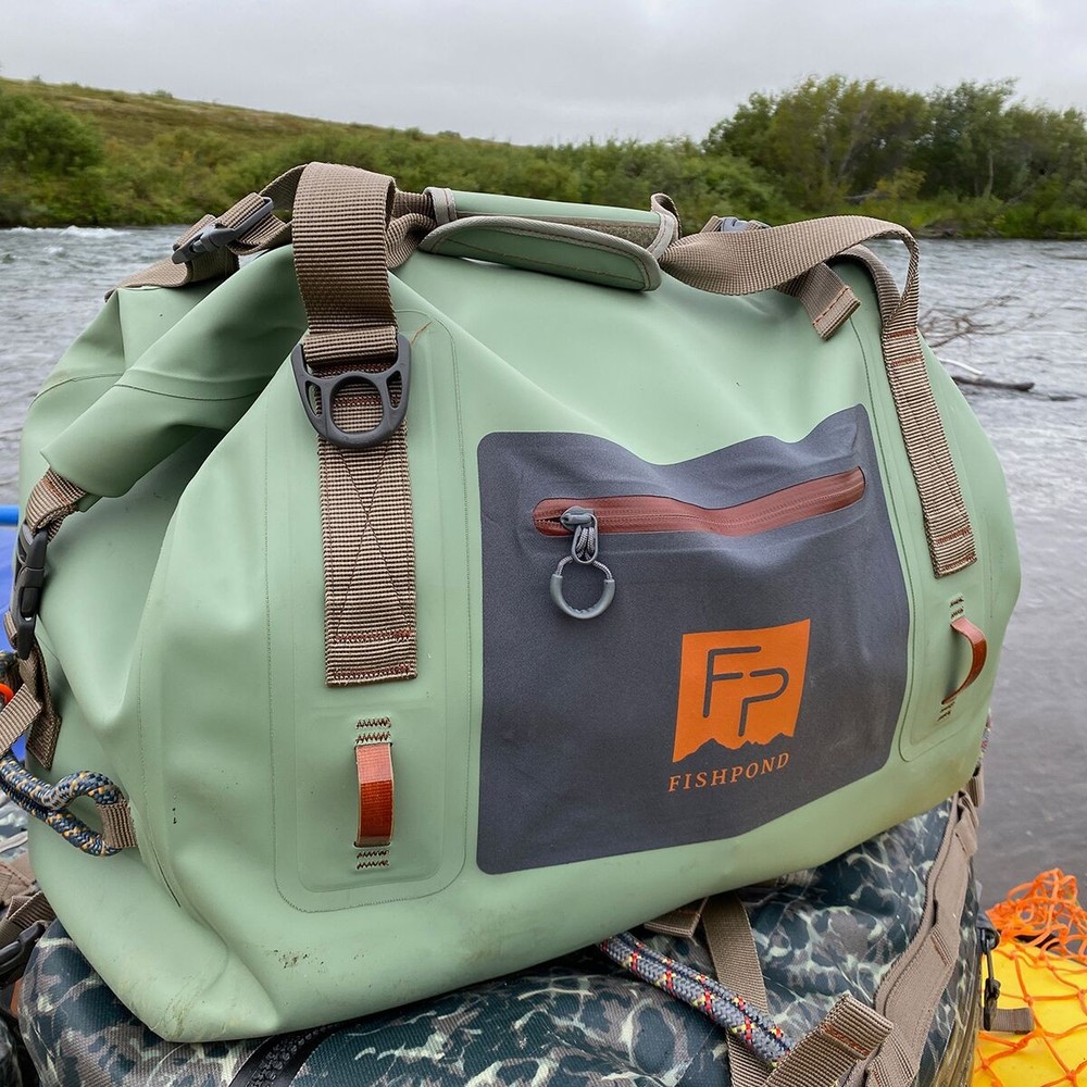 Fishpond Thunderhead 45L Roll Top Duffel Eco Yucca, One Size