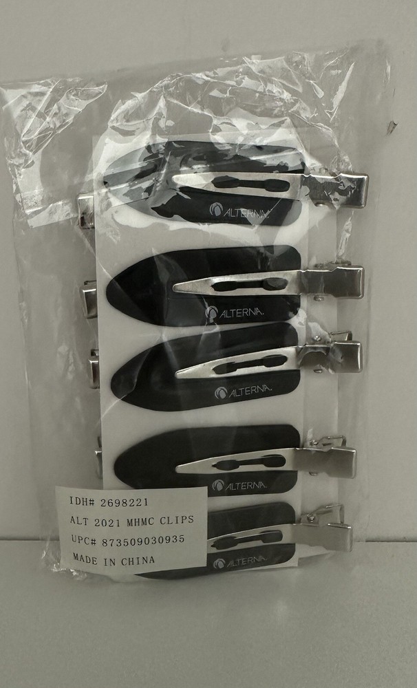 Alterna Pro Tools Makeup & Wave Setting Clips (8 piece)