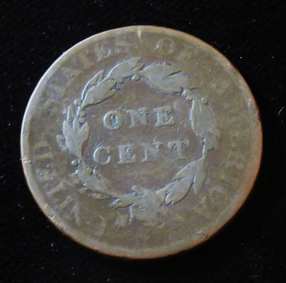 1820 Large Cent Small "2" in the Date
