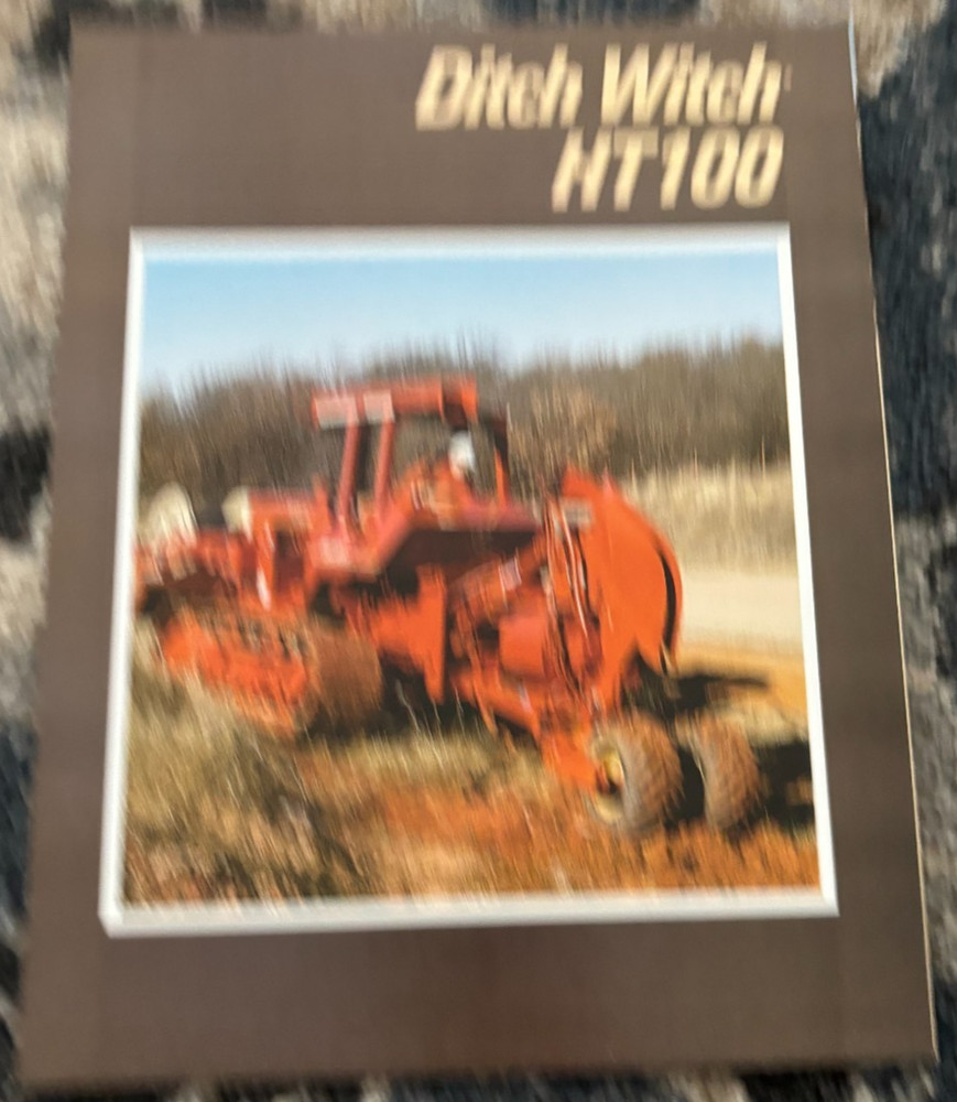 Ditch Witch HT100 Trencher Brochure AMIL25