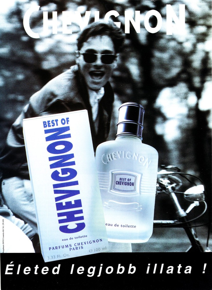 CHEVIGNON magazine AD #04 OOP 1998