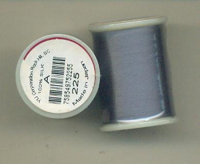 2 SPOOLS FISH HAWK (FUJI) MEDIUM GREY SIZE "A" SILK ROD WINDING THREAD FLY