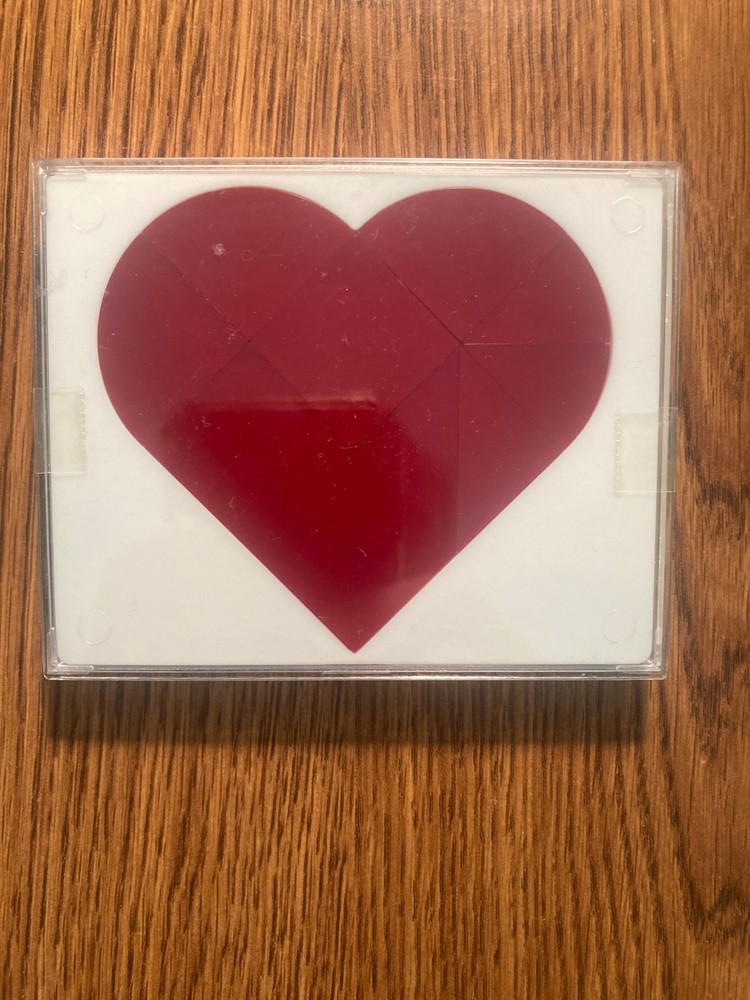 Six Plastic Tangrams