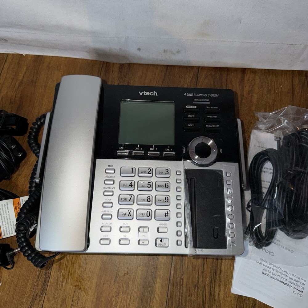 VTech CM18445 4-Line Small Business Main Console