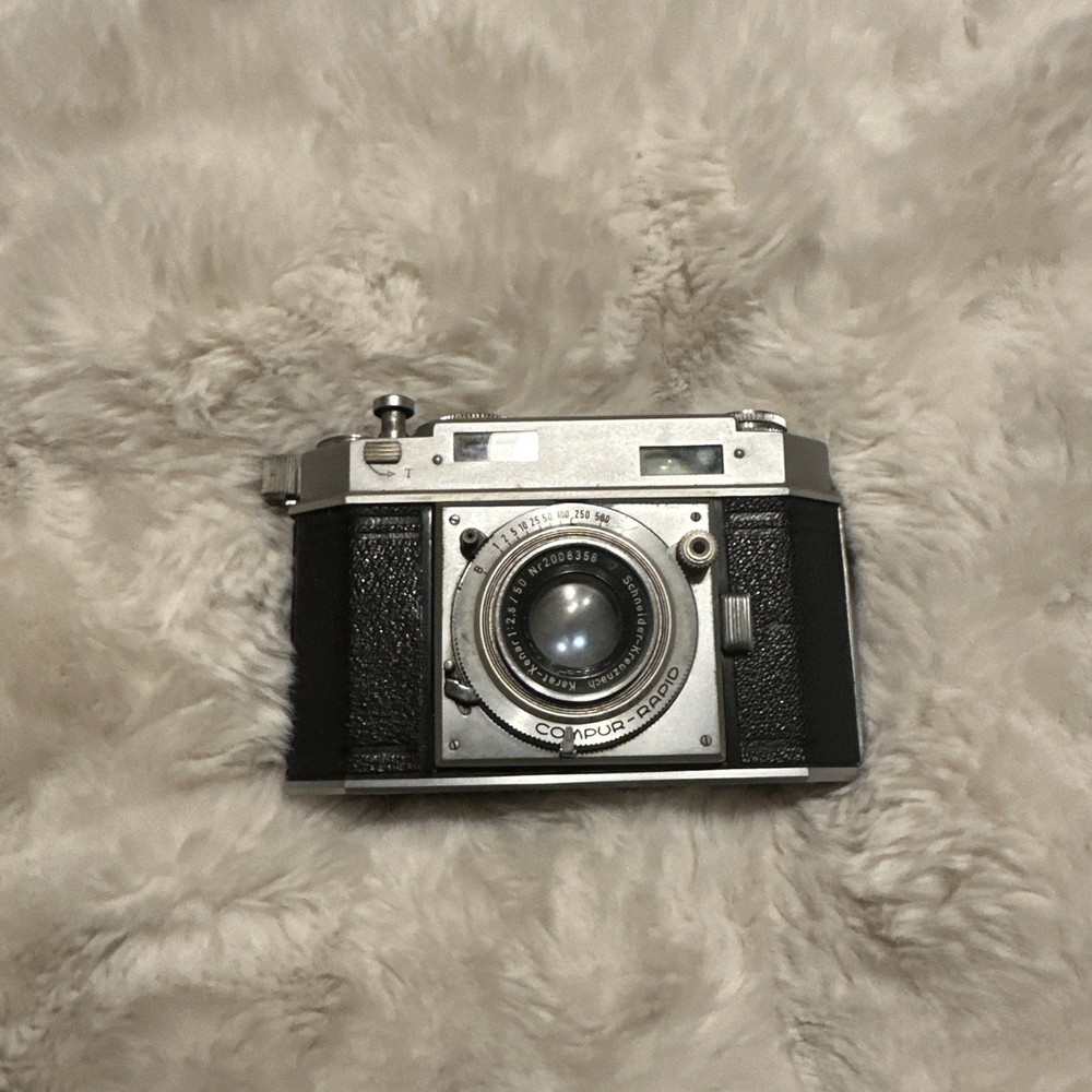 Agfa Karat 36 Folding Rangefinder Camera, Solagon Lens-Untested