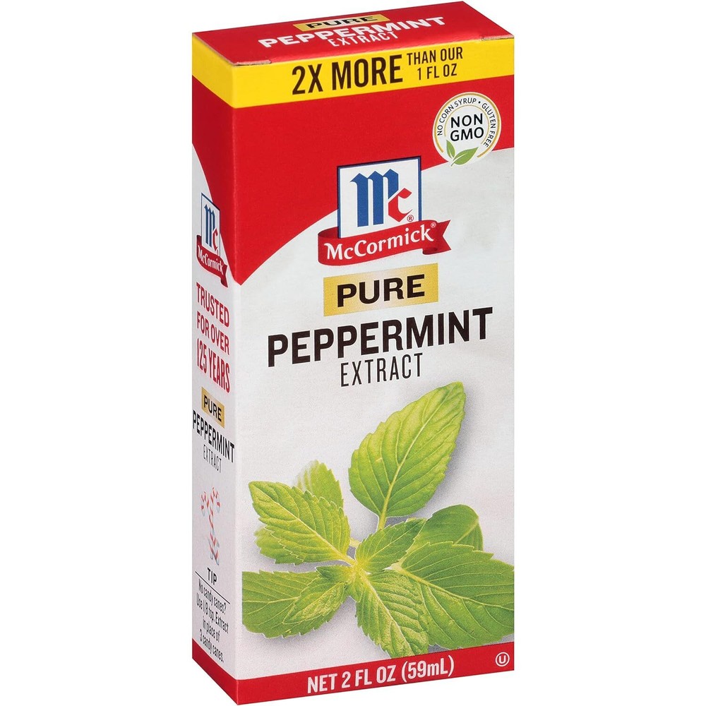 McCormick Pure Peppermint Extract, 2 fl oz Free Shipping