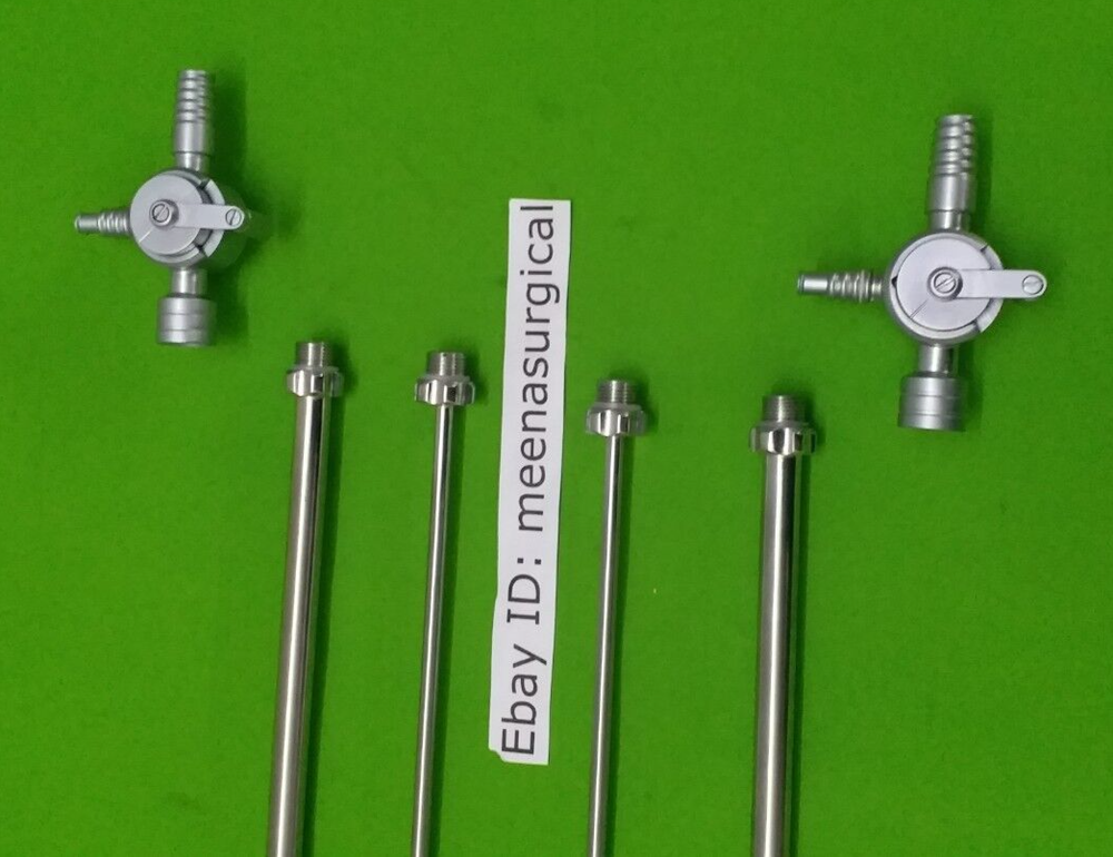 2PC Suction Irrigation 10x330mm Laparoscopic Endoscopy Surgical Instruments