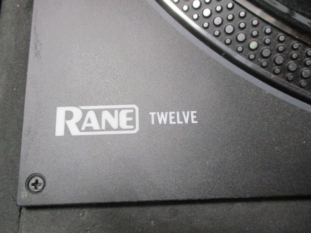 RANE TWELVE 12-inch Motorized Turntable Controller with Black Label Odyssey Case