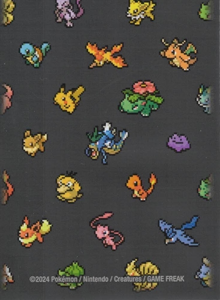 Pokemon Pixels Card Sleeve Deck Shield Single