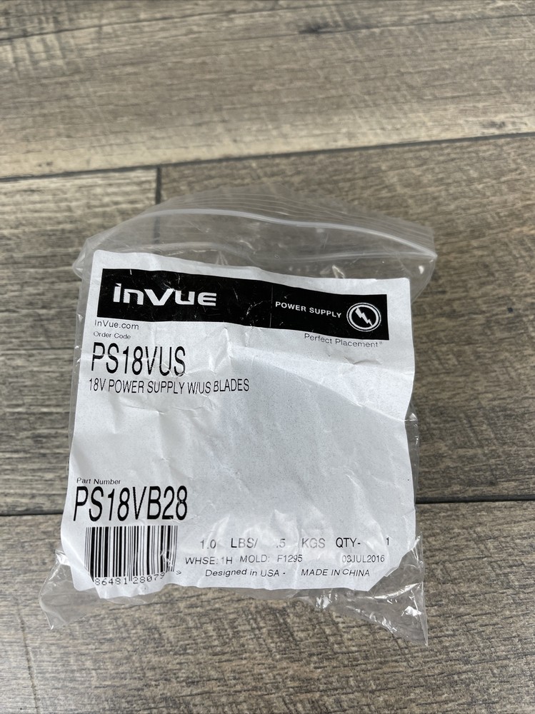 inVue PS18VUS Power Supply 18v PS18VB28