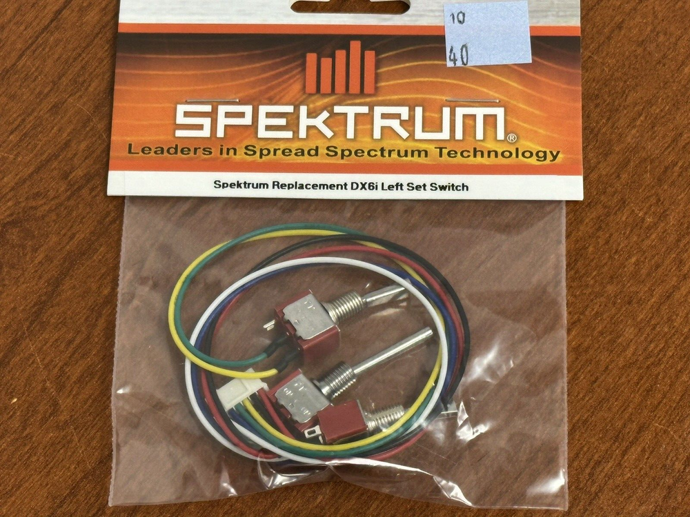 Spektrum DX6i Transmitter Replacement Left Set Switch Group