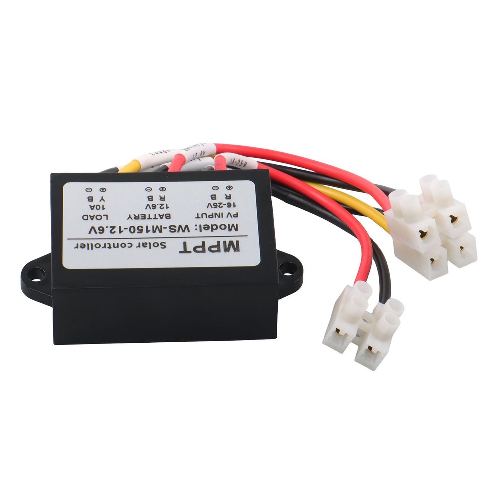 MPPT Solar Charge Controller Boost Waterproof  Adjustable 150W 12.6V