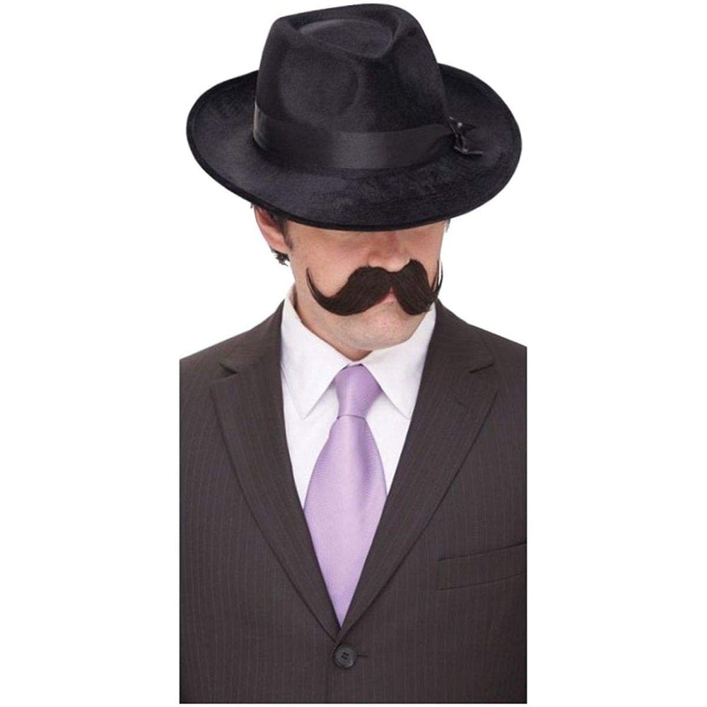 Morris - Brown Handle Bar Mustache