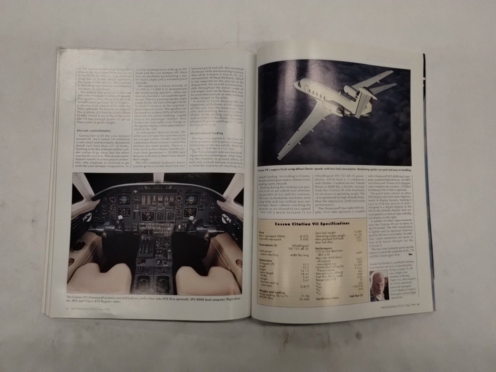Professional Pilot Magazine /Volume 30/ No. 5/ May 1996-Original