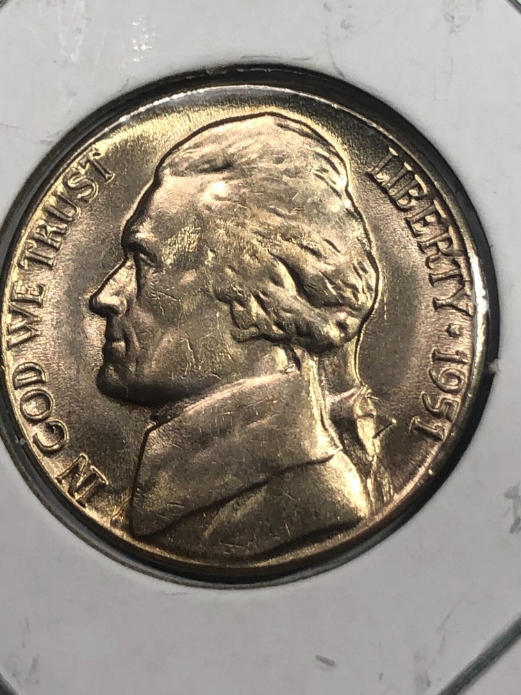 1951-D Jefferson 5 cent #19417 - Uncirculated