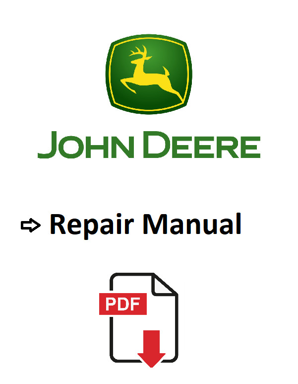 John Deere 550B 555B Crawler Loader Technical Manual Service TM1331 PDF USB