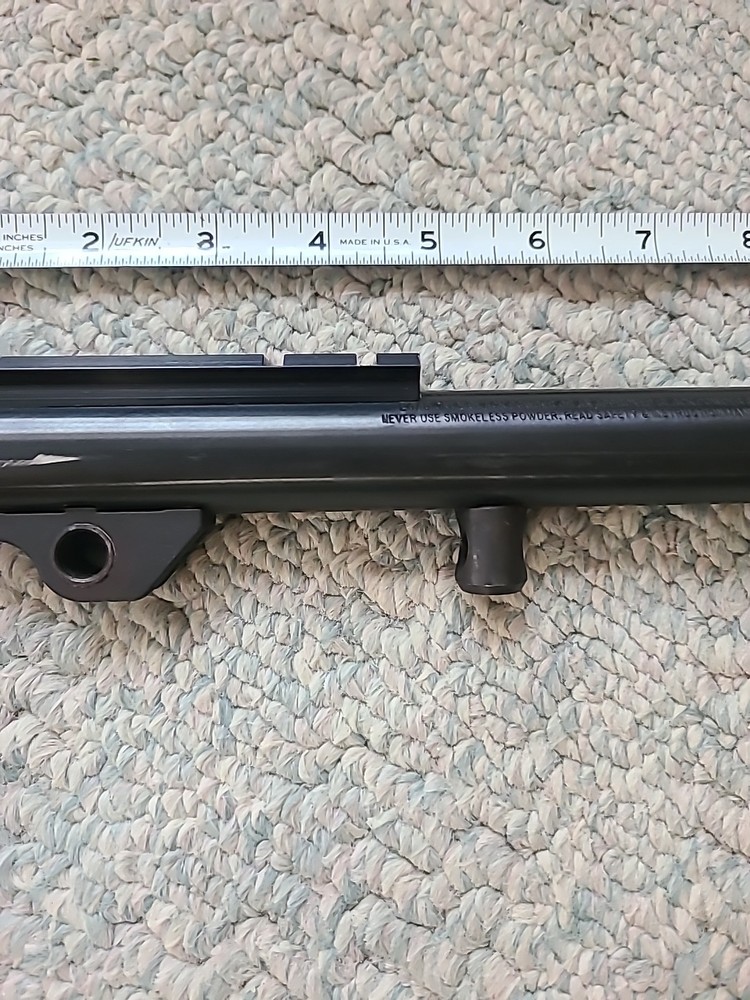 THOMPSON CENTER .50 CAL IMPACT MUZZLELOADER BARREL, Very Nice MINT BORE