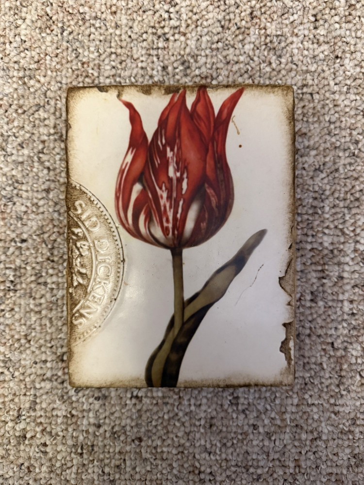 Sid Dickens Memory Block Tile T-98 Scarlet 6x8 RETIRED