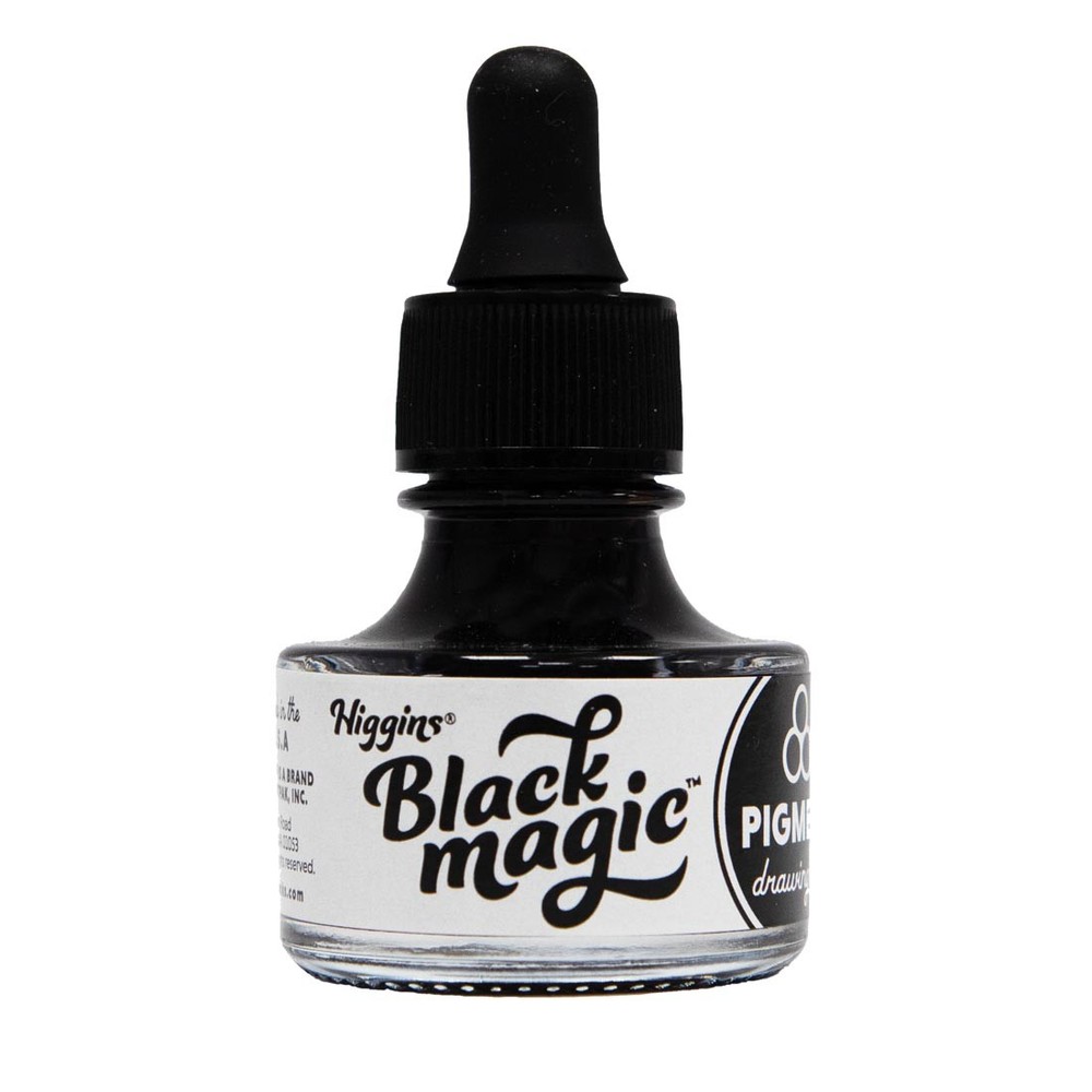 Higgins Black Magic Pigment-Based Waterproof Drawing Ink