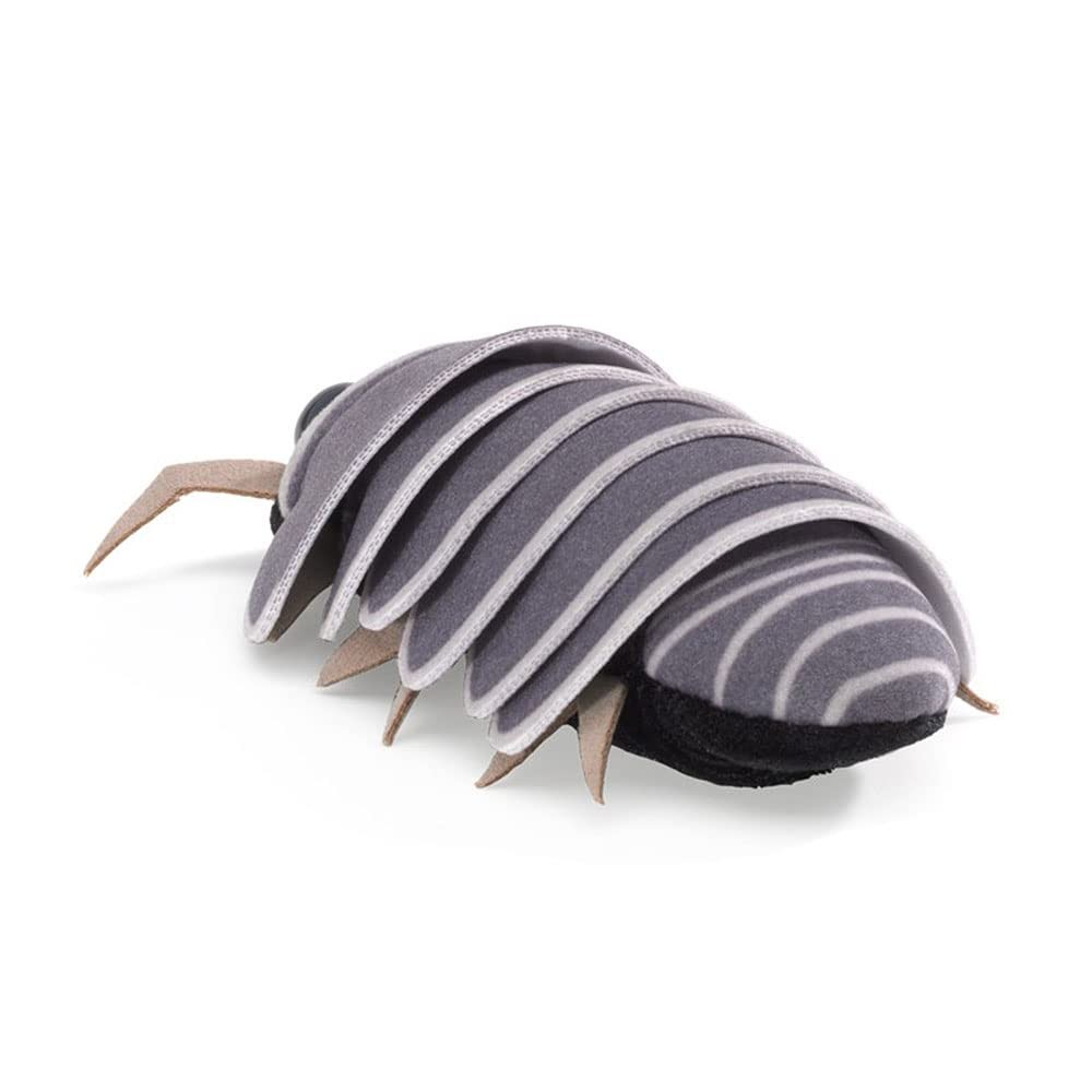 Mini Roly Poly Finger Puppet Gray