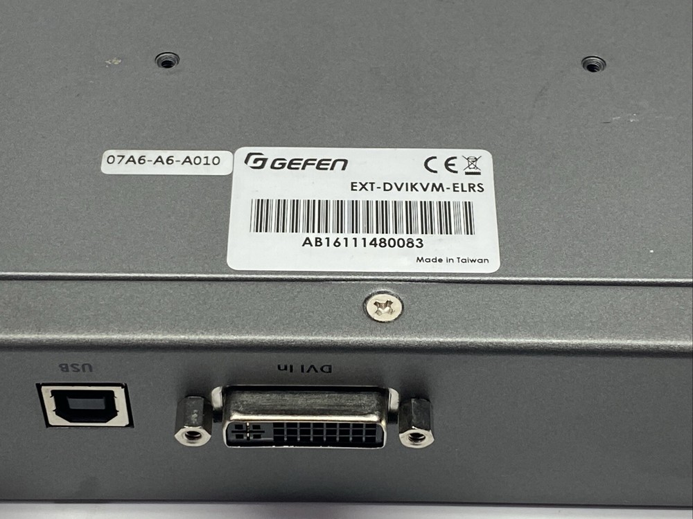 Gefen EXT-DVIKVM-ELRS DVIKVM Extra Long Range Extender NO POWER CORD