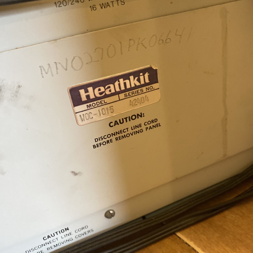 Heath NRI Solid State Ignition Analyzer Model 261 WOC-1015 Automotive