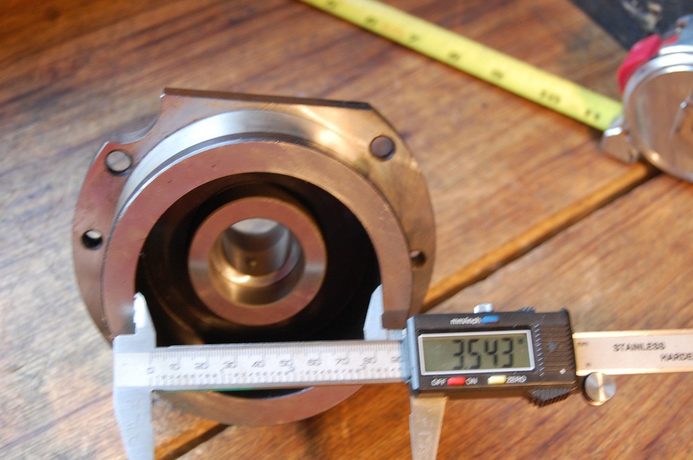 Pull Back Collet Chuck Spindle nose 4-1/2" OD mount Collet holder
