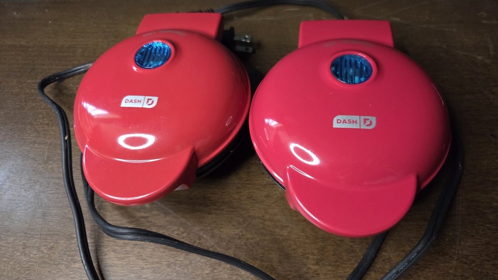 DASH Mini Pancake and Mini Heart Shaped Waffle Makers