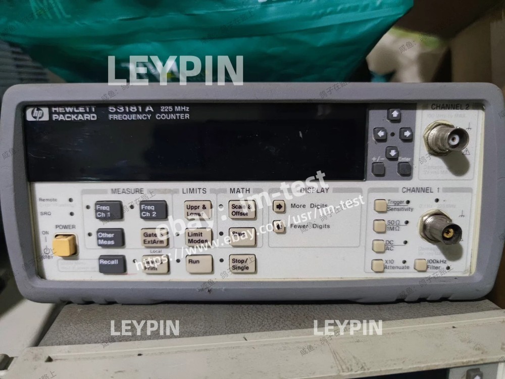 1PCS HP Agilent Keysight 53181A High Precision Frequency Meter /Good function*im