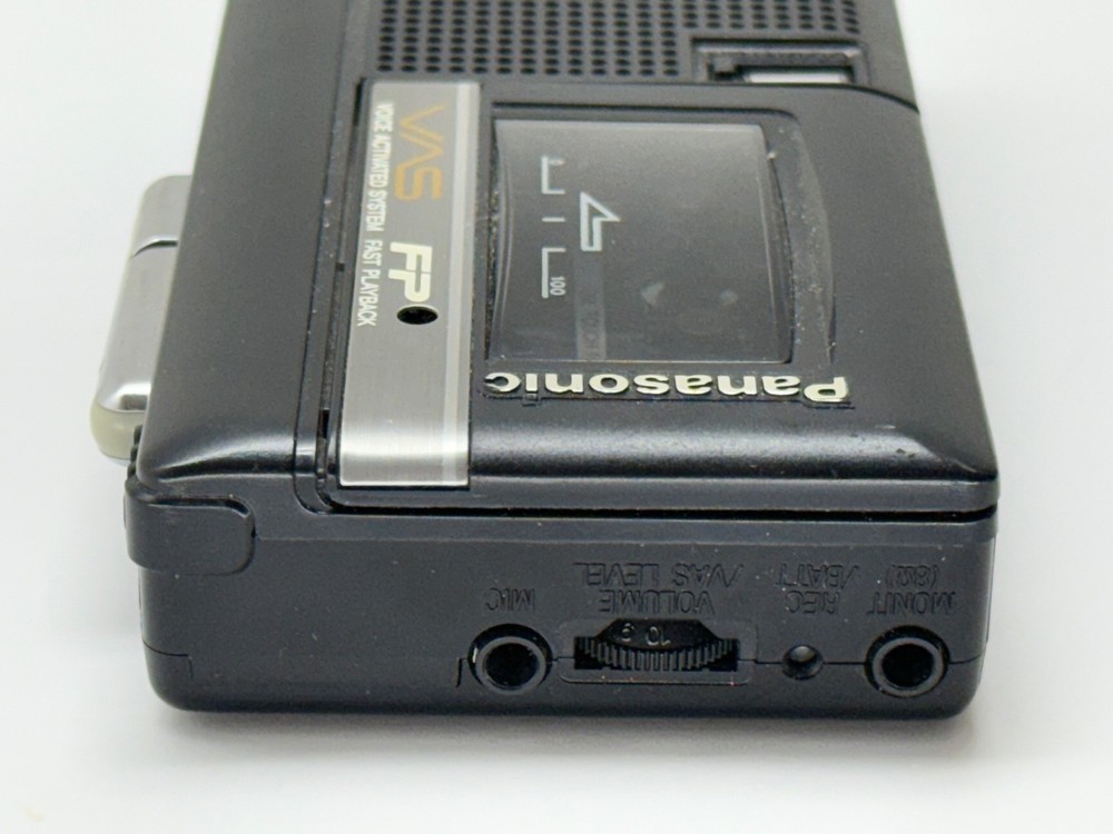 Vintage Panasonic RN-122 Microcassette VAS Voice Activated Recorder UNTESTED