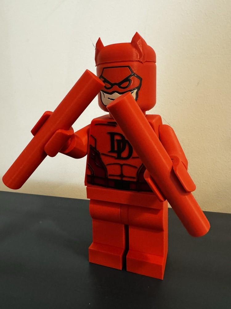 3D PRINTED - 9" MARVEL DAREDEVIL