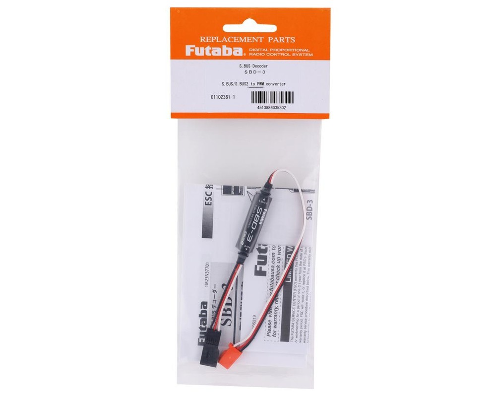 Futaba SBD-3 S.Bus Decoder [FUT01102361-1]