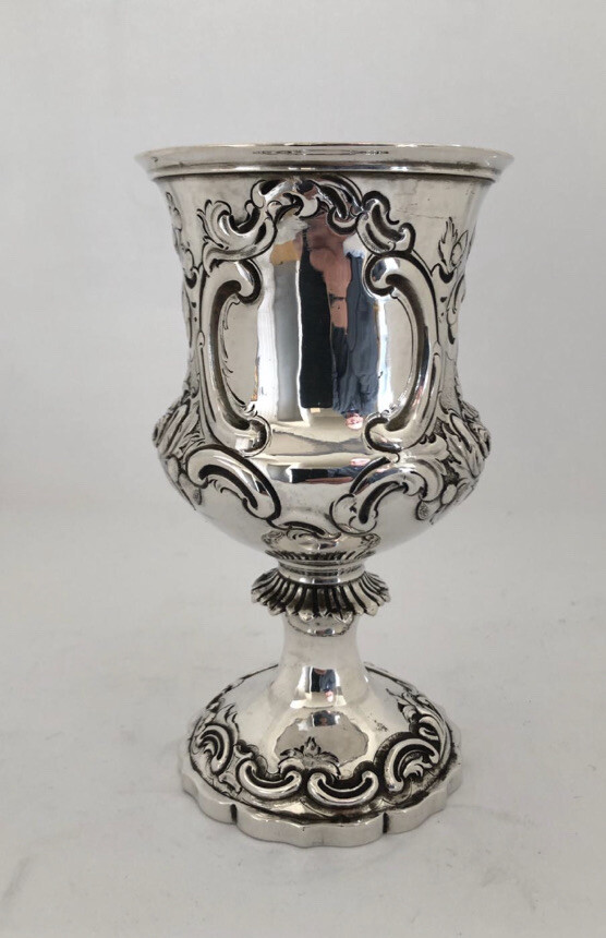 Victorian Silver Goblet