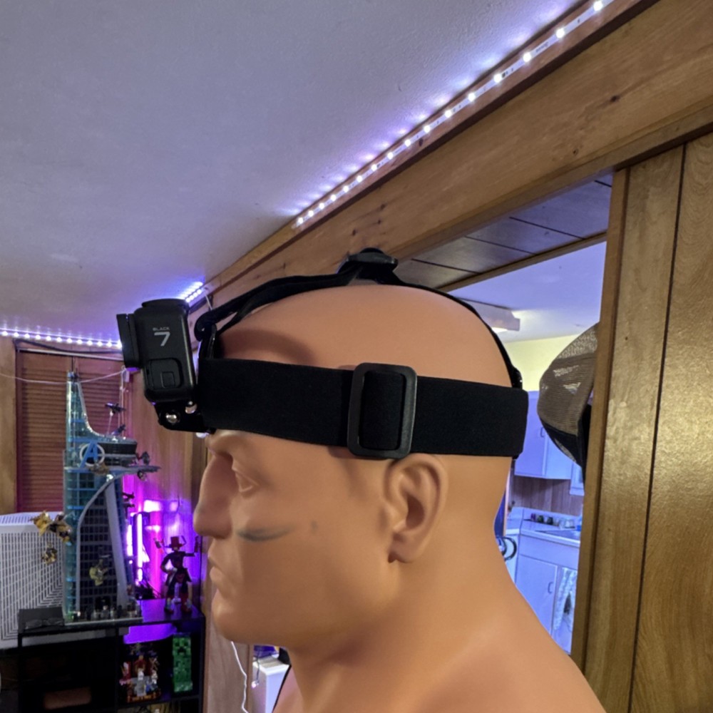 GoPro HERO7 Black 4K Camera Accessory Bundle with Mounts & Head Strap