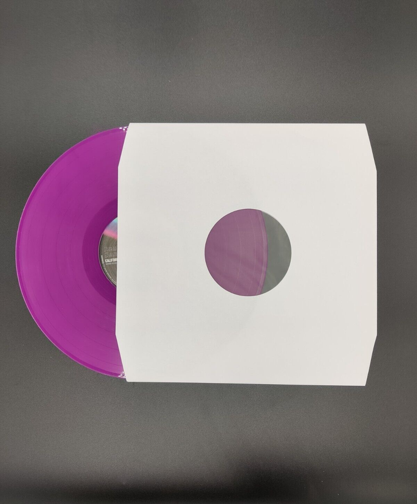 12" Polylined White Inner Paper Record Sleeves x 50