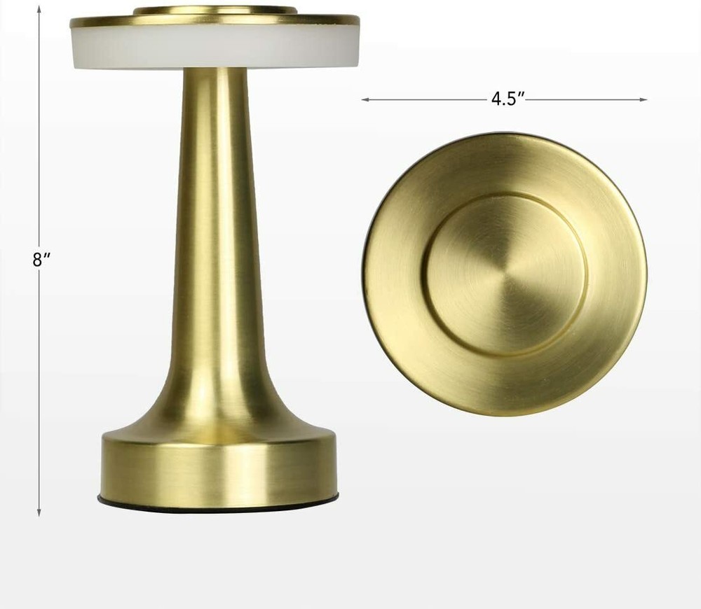 LED Table LampTouch Sensor 3Level Brightness for Kids Nursery Nightstand Bedside