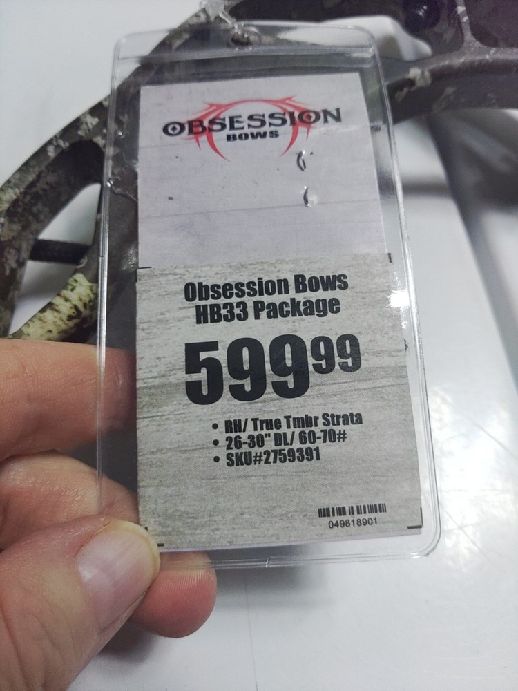 Obsession Bows EB33 Package
