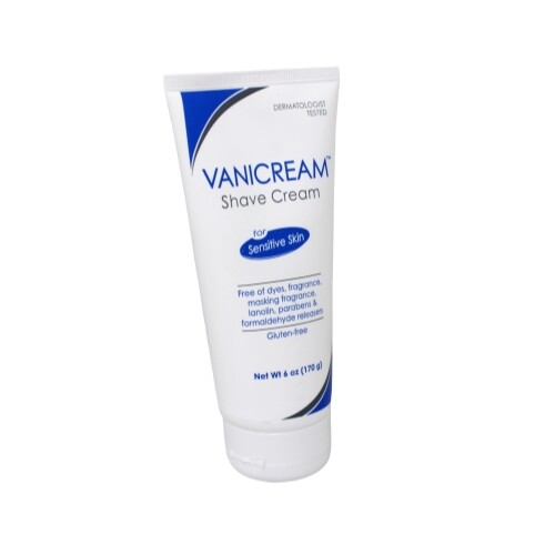 4 Pack Vanicream Shave Cream For Sensitive Skin 6Oz Each