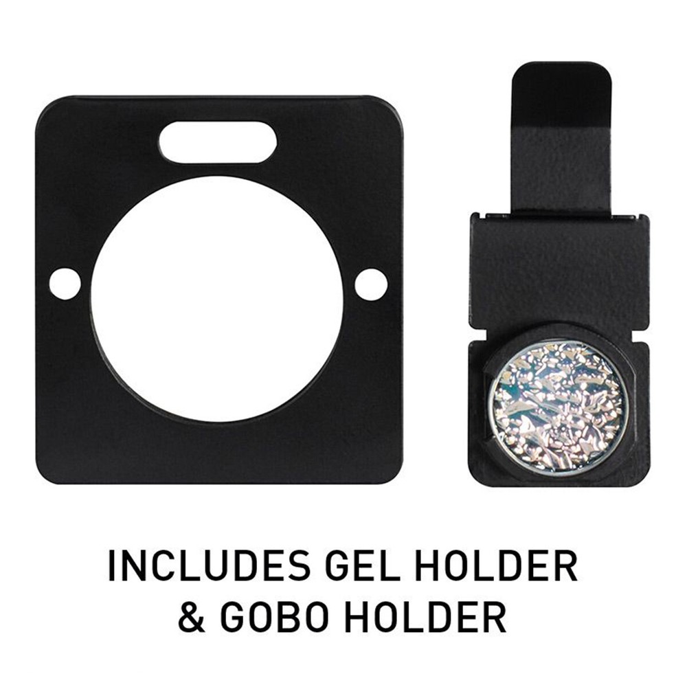 (2) Eliminator American DJ IKON PROFILE Plus RDM GOBO Projectors+DMX Controller