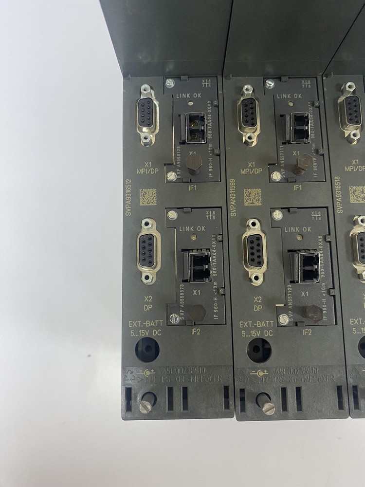 Siemens S7-400 6ES7417-4HT14-0AB0 + 2x 6ES7960-1AA04-0XA0