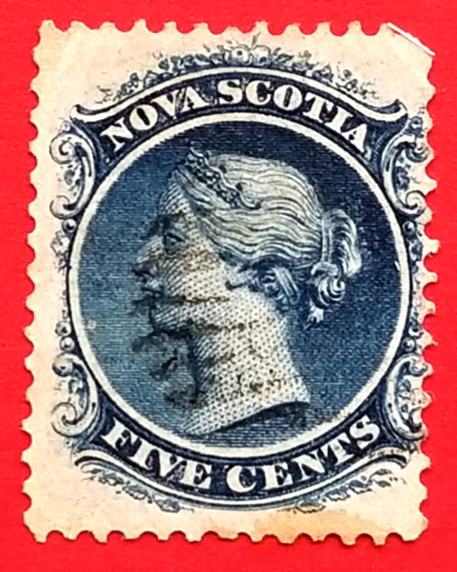 Canada Nova Scotia #10 Queen Victoria Used