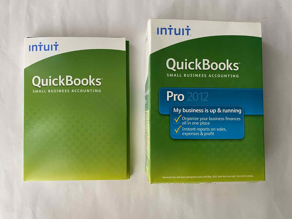 INTUIT QUICKBOOKS PRO 2012 FOR WINDOWS Start guide , CD , Installation guide use