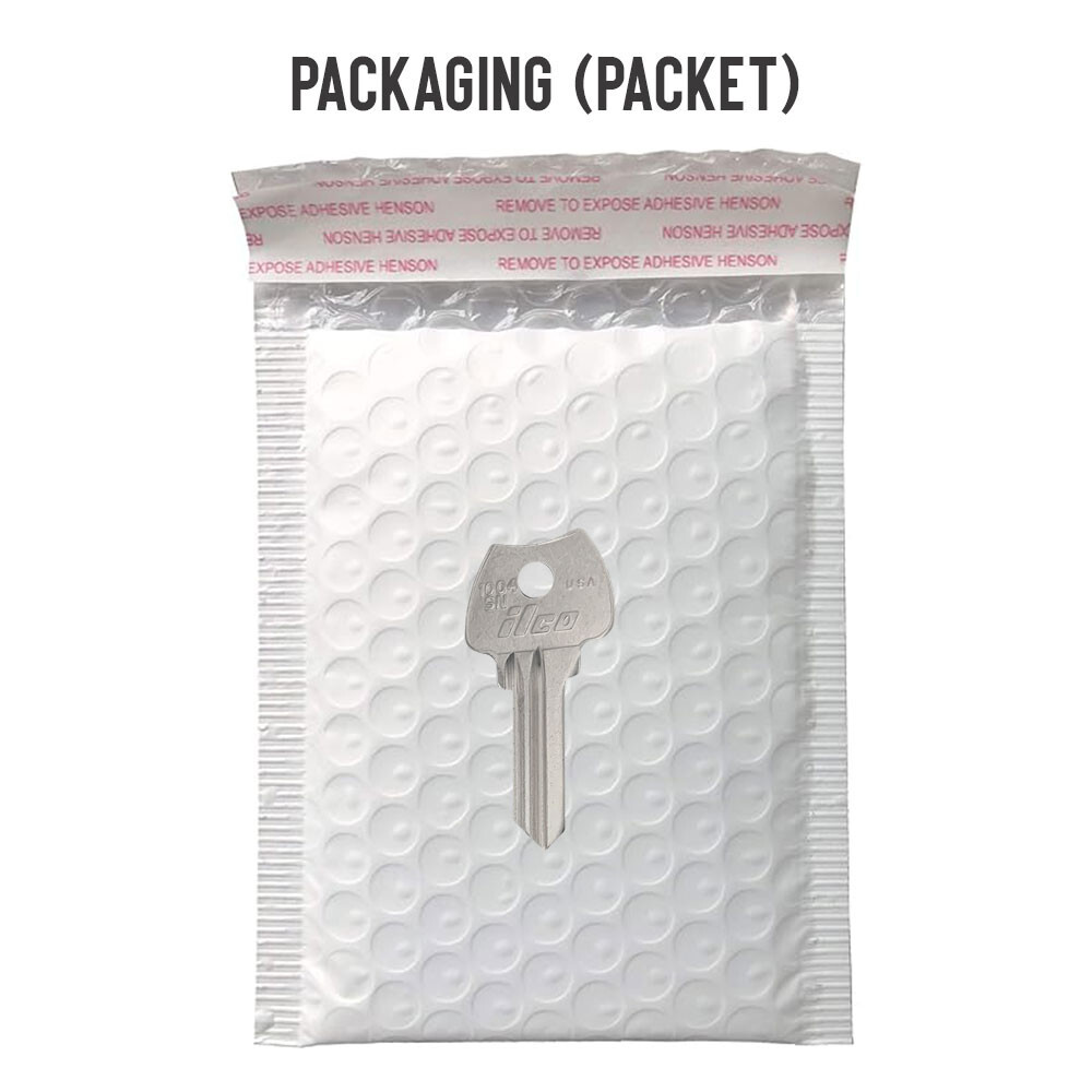 1004SN Key Blank – Nickel