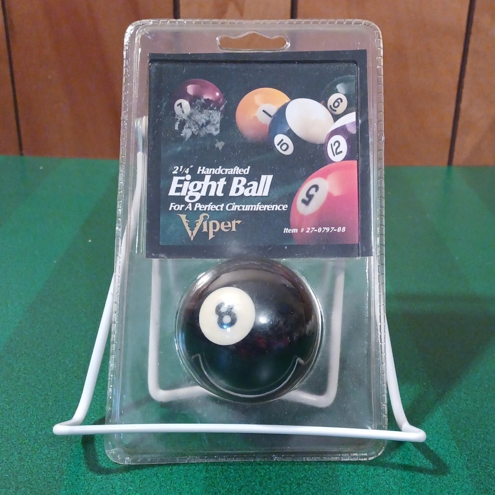 Viper 2 1/4" Handcrafted Eight Ball