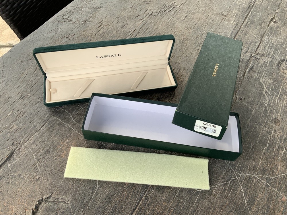 Genuine Lassale Watch Box & Outer Carton box Set