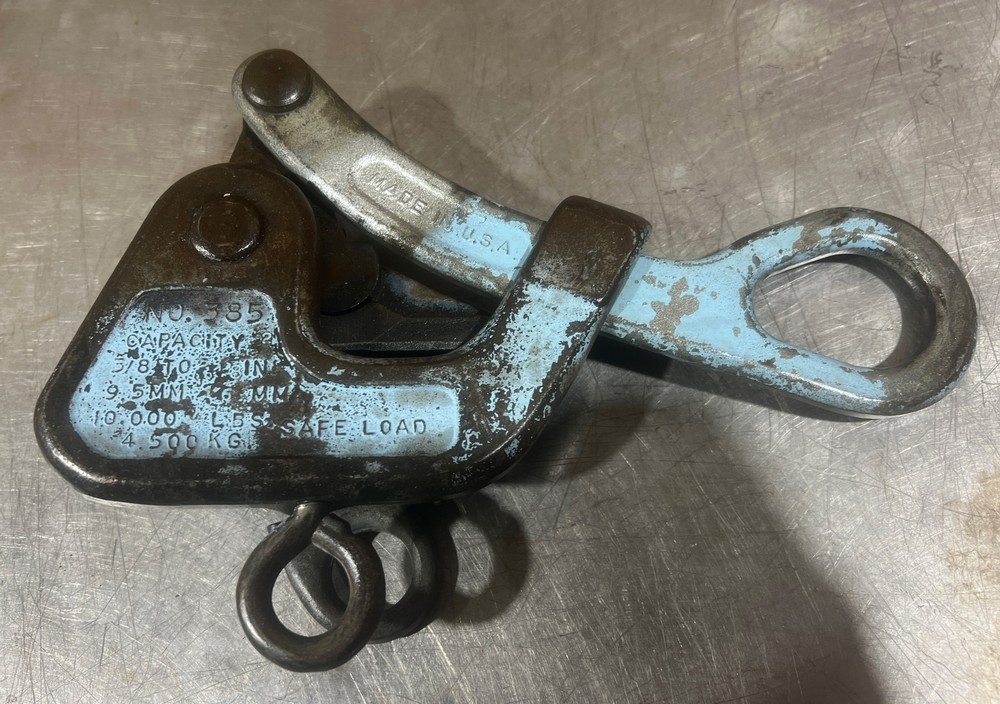 CRESCENT TOOL 385 CABLE WIRE GRIP PULLER 10,000 LBS CAP Used Surplus