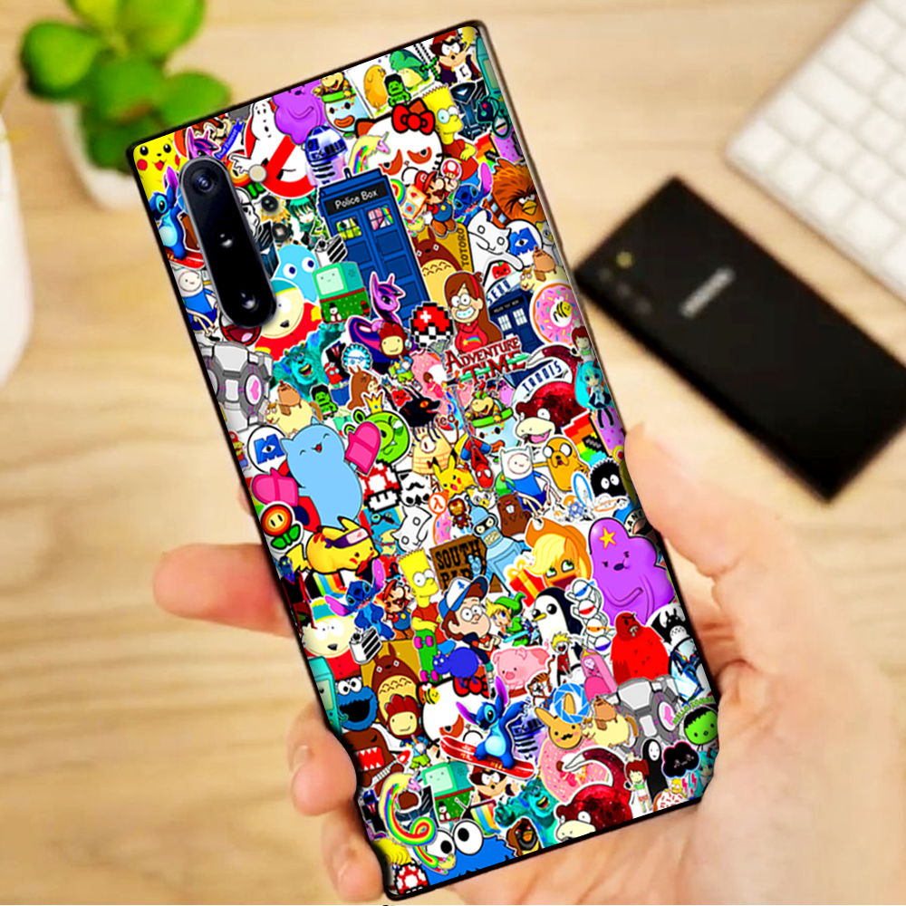 Skins Decal Wrap for Samsung Note 10 Plus Sticker collage
