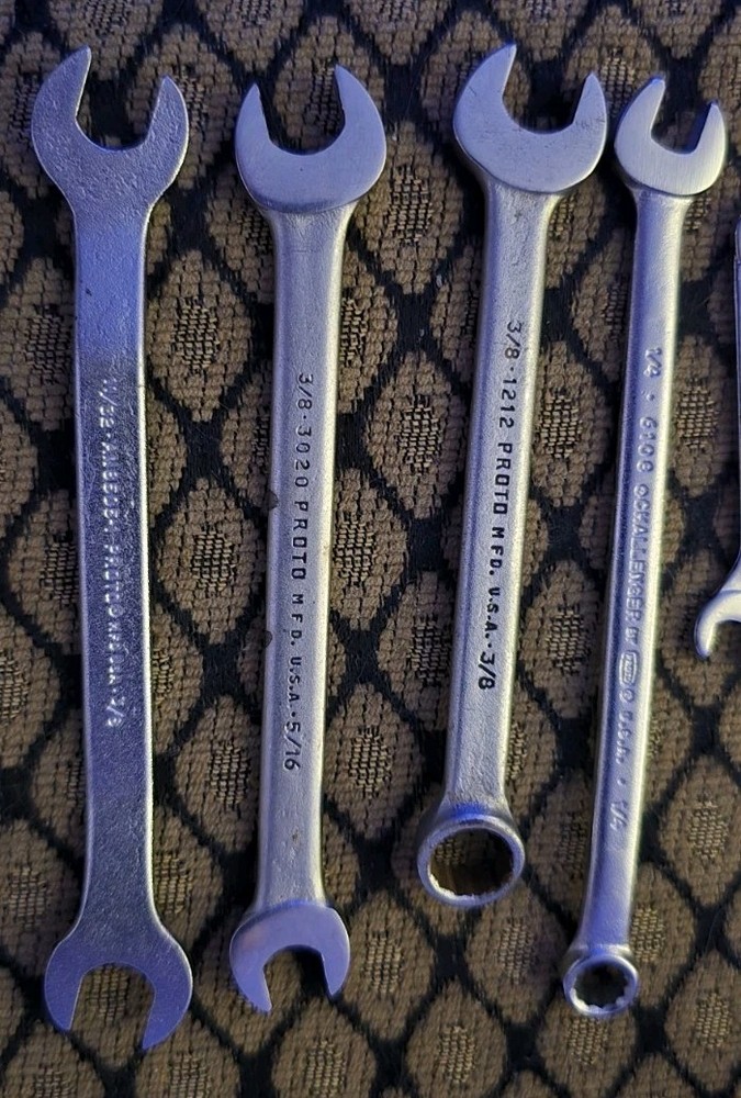 Proto Vintage 11 Pc Assorted Wrenches 🇺🇸 USA