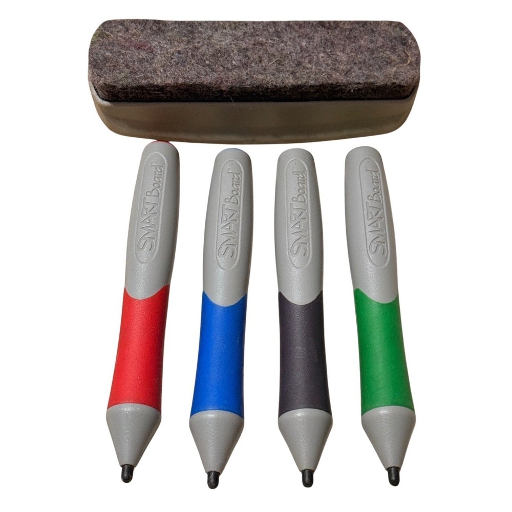 Smart Board Replacement Stylus Pens and Eraser Set