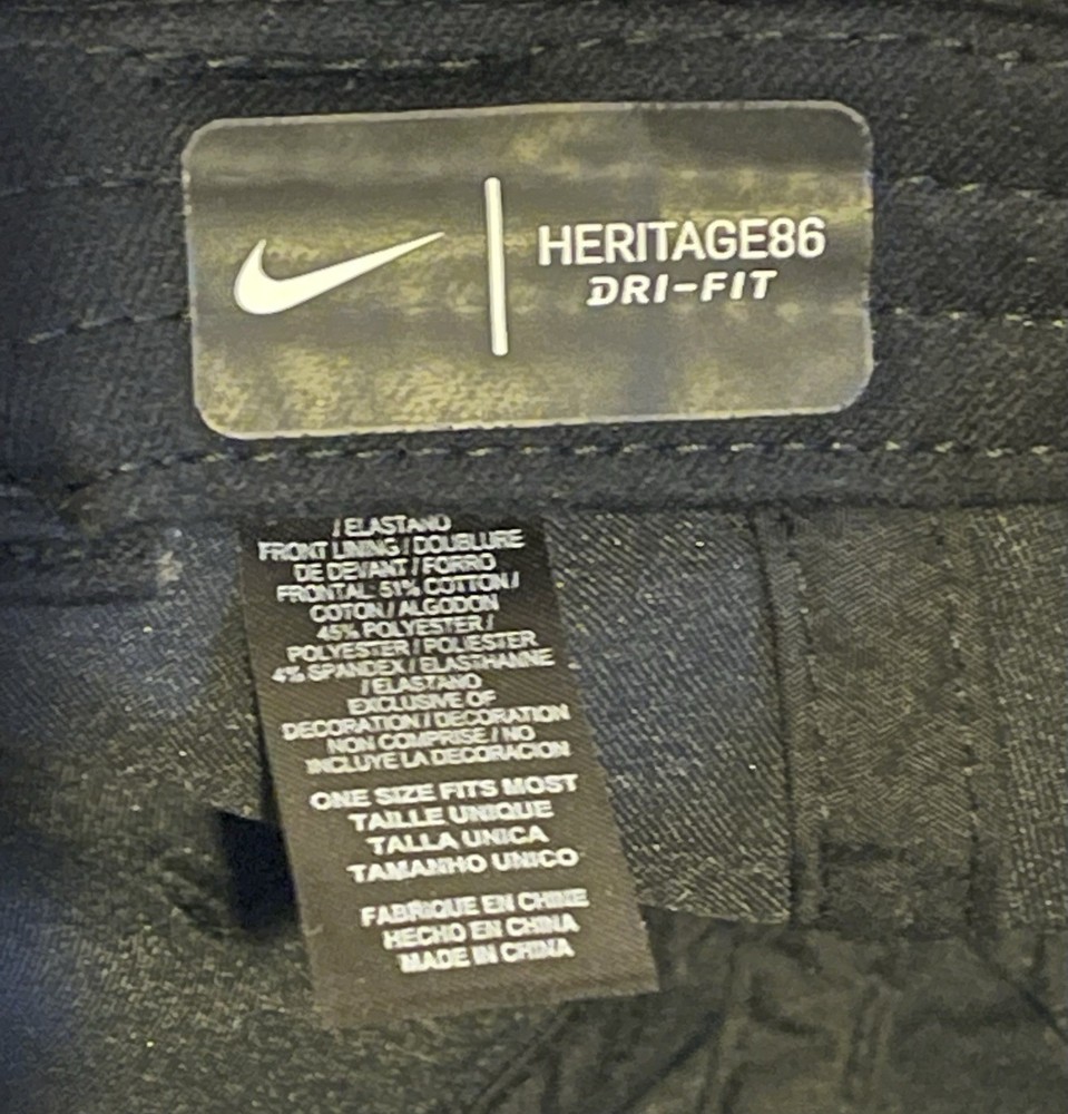 Nike Heritage86 Dri-FIT Golf Hat black